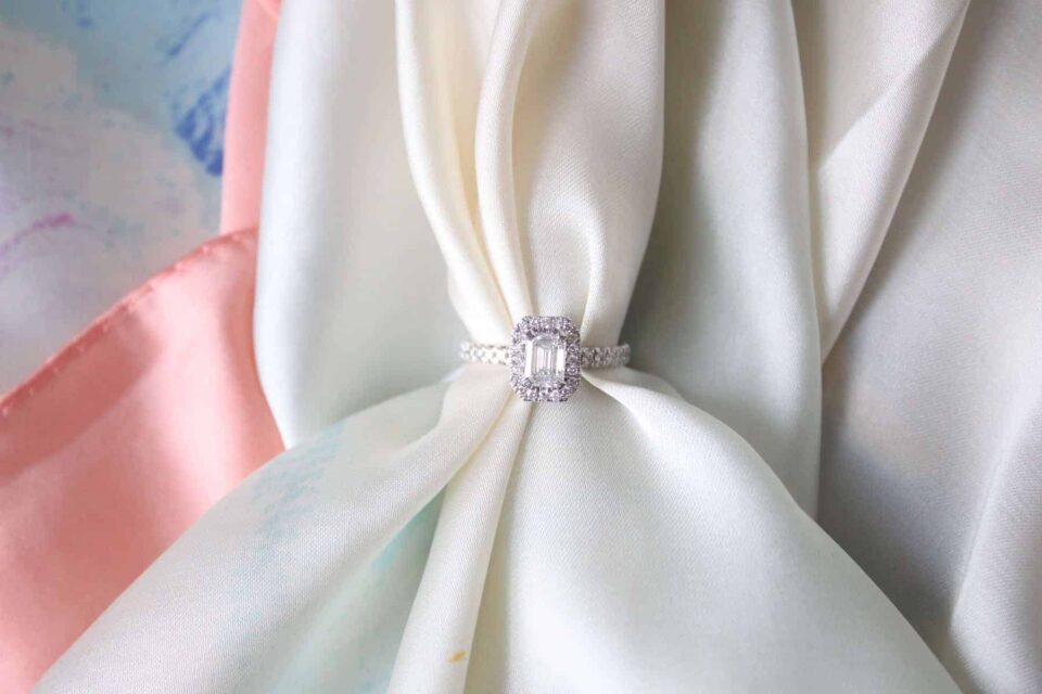 3-Carat Emerald Cut Diamond Ring