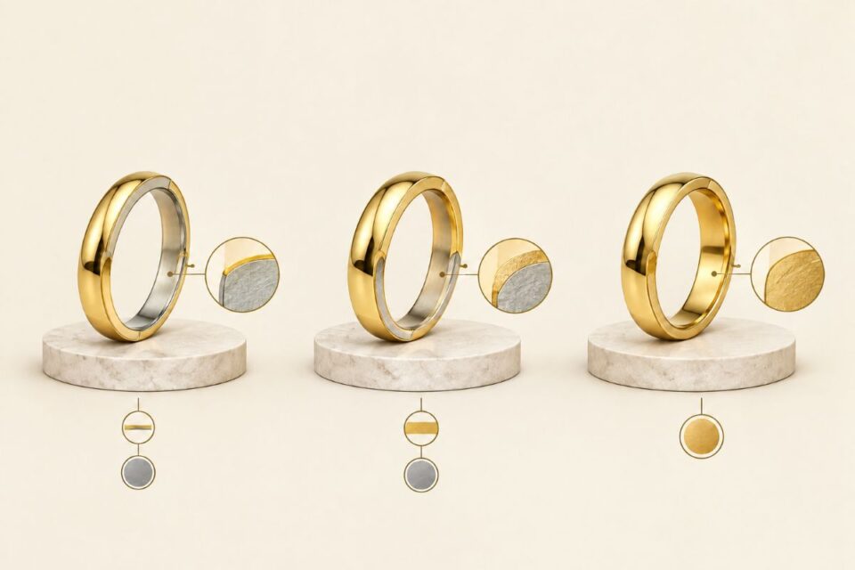 Gold-Plated vs Gold-Filled vs Solid Gold Jewelry What's the Difference
